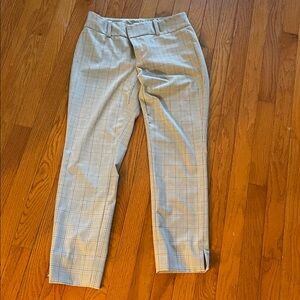 Calvin Klein Light gray trouser waist 15.5” inseam 26.5”, hips 17”